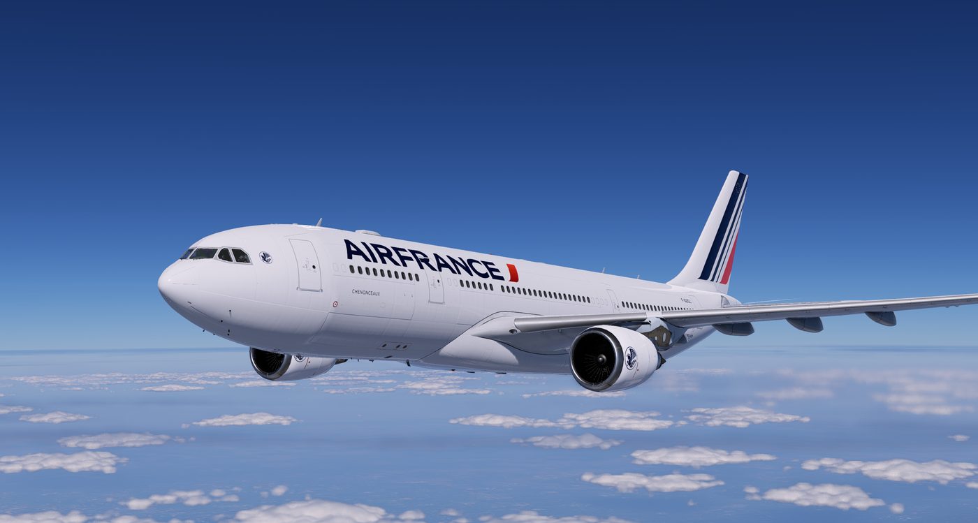 Air France A330-200 in flight